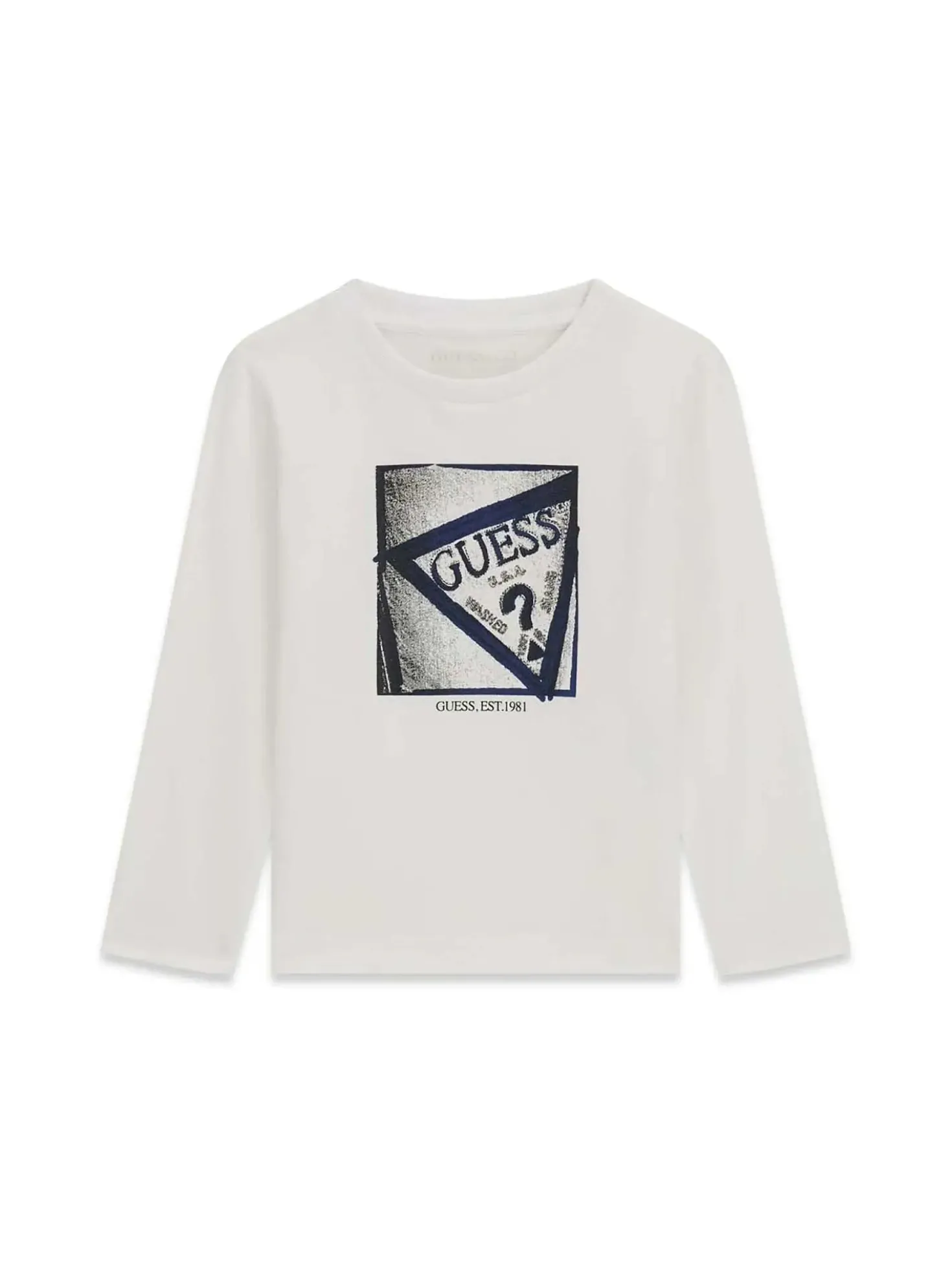 T-SHIRT BAMBINO - GUESS KIDS BIANCO - N6YI24 K3882