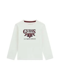 T-SHIRT BAMBINO - GUESS KIDS BIANCO - N6YI12 K3800