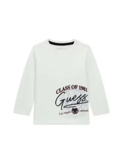 T-SHIRT BAMBINO - GUESS KIDS BIANCO - N6YI14 K3802