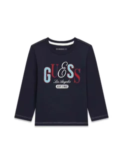 T-SHIRT BAMBINO - GUESS KIDS BLU - N6BI19 K8008