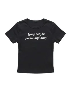 T-SHIRT DONNA - DENNY ROSE NERO - 611DD64017
