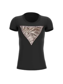 T-SHIRT DONNA - GUESS APPAREL NERO - W6GI19 K3042