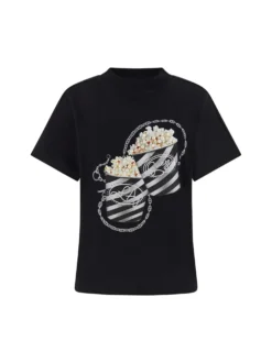 T-SHIRT DONNA - GUESS APPAREL NERO - W6RI28 I3Z14