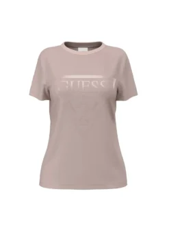 T-SHIRT DONNA - GUESS ATHLEISURE ROSA - V2YI07 K8HM0