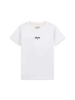 T-SHIRT DONNA - GUESS JEANS BIANCO - W6YI51 K4679