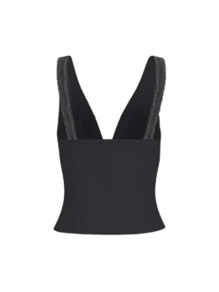 T-SHIRT DONNA - GUESS JEANS NERO - W6GPB1 KF641