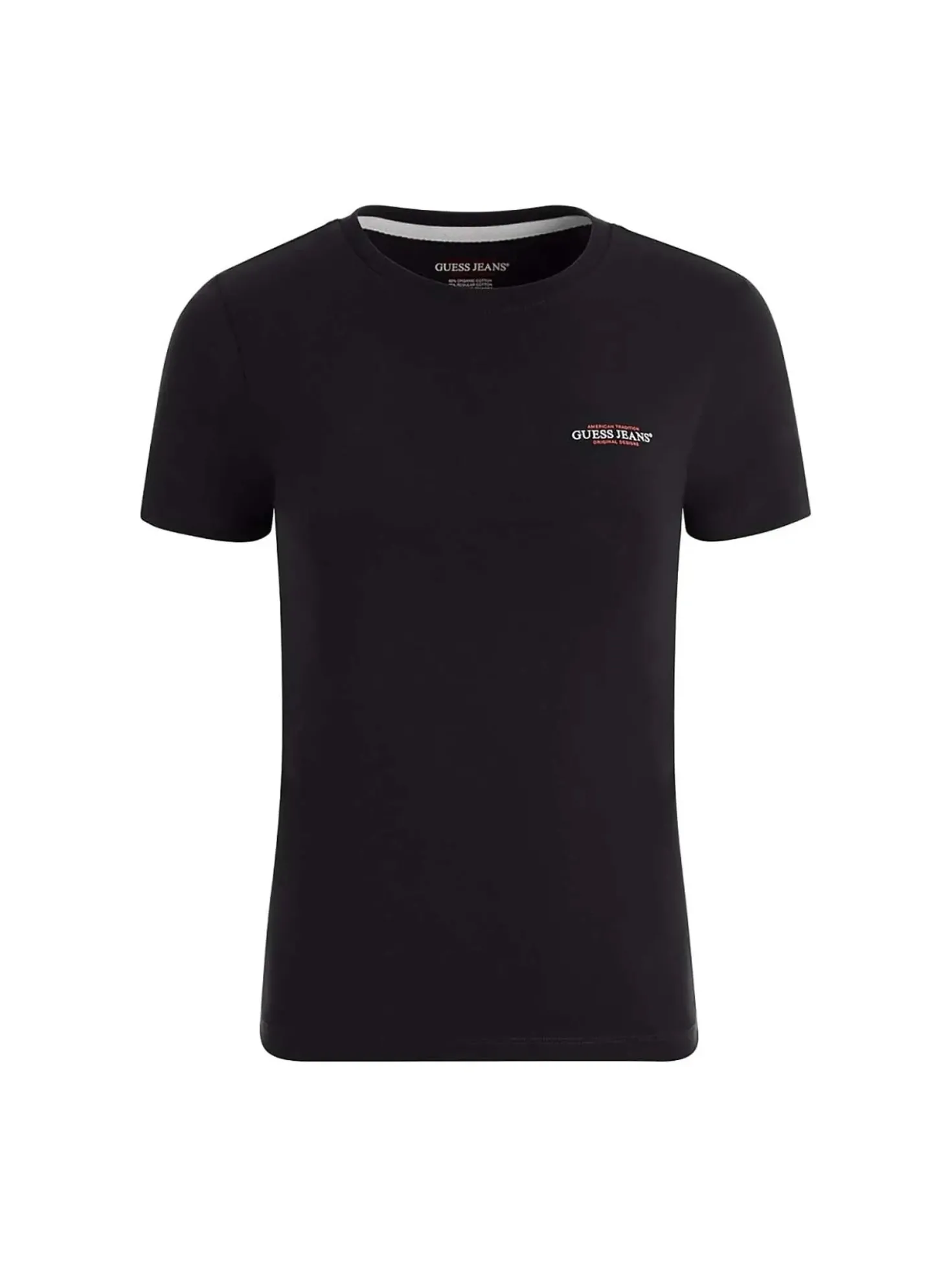 T-SHIRT DONNA - GUESS JEANS NERO - W4YI02 J1314