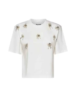 T-SHIRT DONNA - SILVIAN HEACH BIANCO - GPP26120TS