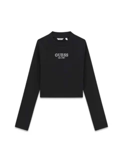 T-SHIRT RAGAZZA - GUESS KIDS NERO - J4YI49 KBZP4
