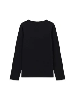 T-SHIRT RAGAZZA - GUESS KIDS NERO - J6YI01 K3664
