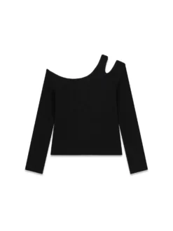 T-SHIRT RAGAZZA - GUESS KIDS NERO - J6RI29 KBZP4