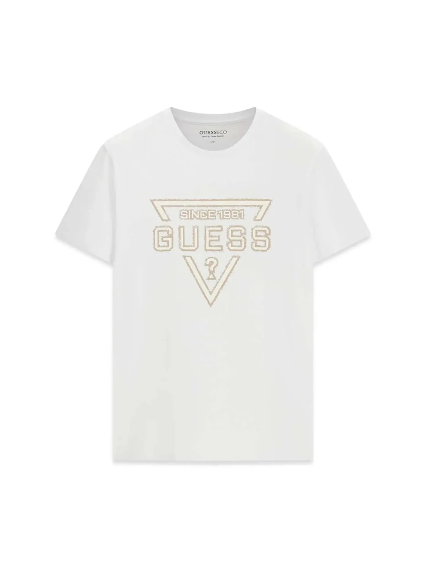 T-SHIRT UOMO - GUESS APPAREL BIANCO - M6RI09 I3Z14