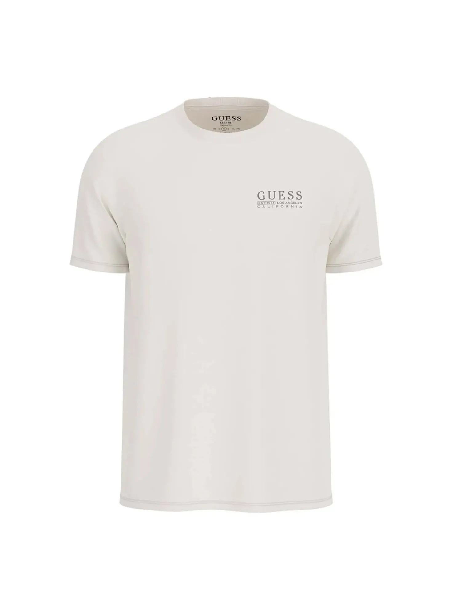 T-SHIRT UOMO - GUESS APPAREL BIANCO - M6RI05 KBW41