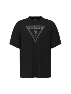 T-SHIRT UOMO - GUESS ATHLEISURE NERO - Z4BI02 I3Z14