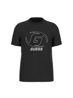 T-SHIRT UOMO - GUESS ATHLEISURE NERO - Z6RI06 I3Z14