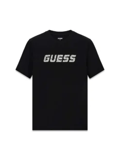 T-SHIRT UOMO - GUESS ATHLEISURE NERO - Z6RI15 I3Z14
