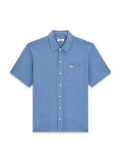 T-SHIRT UOMO - GUESS JEANS AZZURRO - M6GP02 KE731