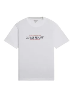 T-SHIRT UOMO - GUESS JEANS BIANCO - M4YI42 K8FQ4