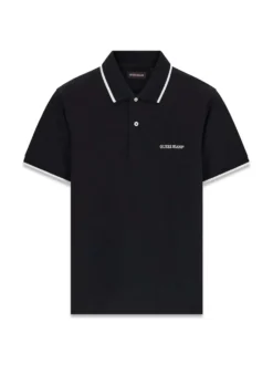 T-SHIRT UOMO - GUESS JEANS NERO-BIANCO - M6RP24 KCJV1