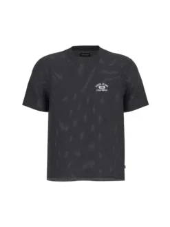 T-SHIRT UOMO - GUESS JEANS NERO - M6GPA1 KD452