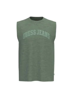 T-SHIRT UOMO - GUESS JEANS VERDE - M6GPB2 K8FQ4