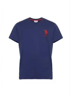 T-SHIRT UOMO - US POLO ASSN. BLU SCURO - US43154021
