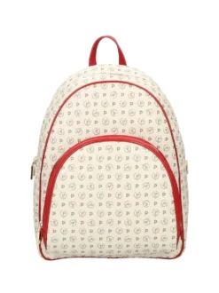 ZAINO DONNA - POLLINI AVORIO-ROSSO - TE8553PP0OQ11