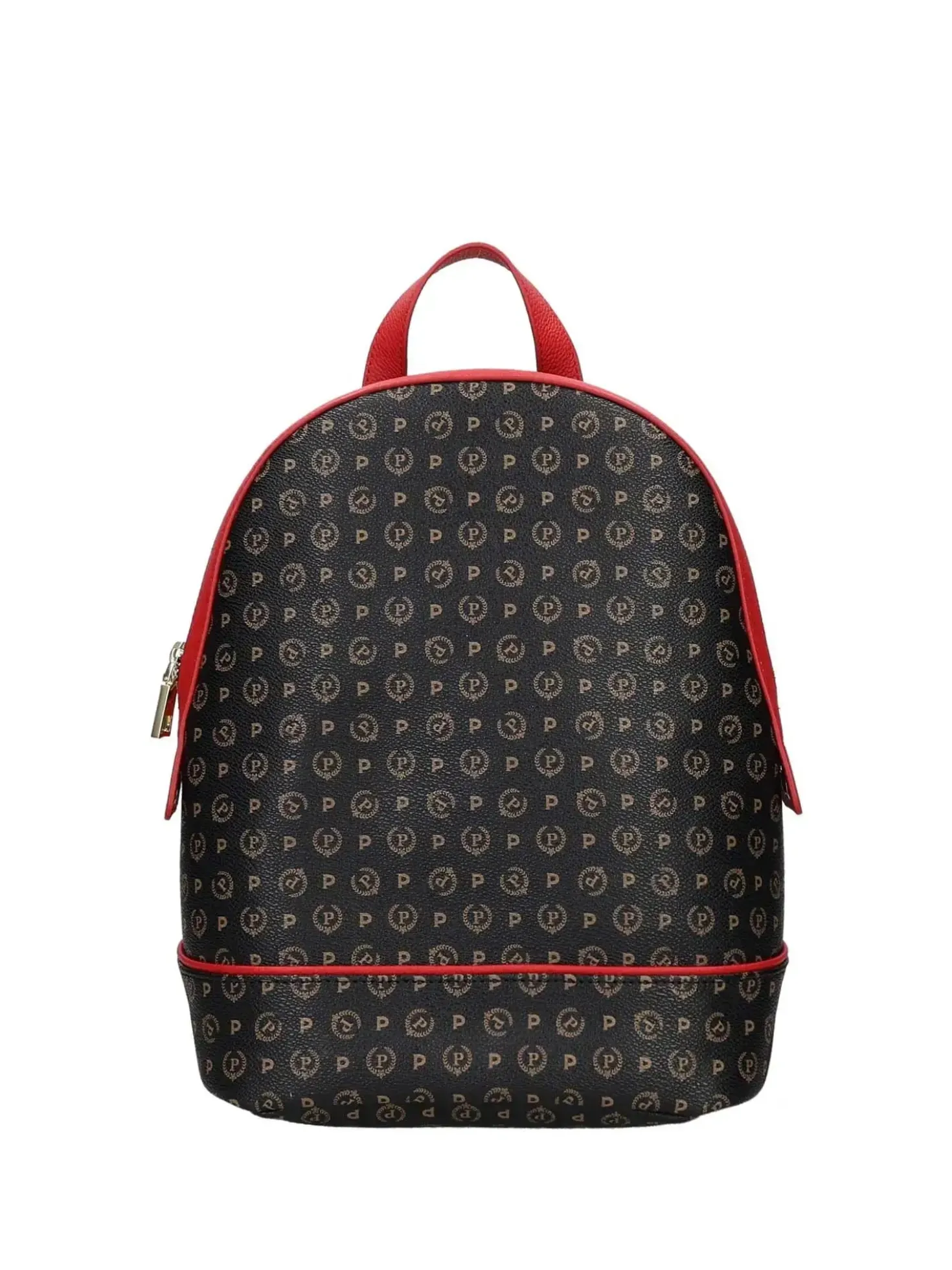 ZAINO DONNA - POLLINI NERO-ROSSO - TE8432PP07Q11